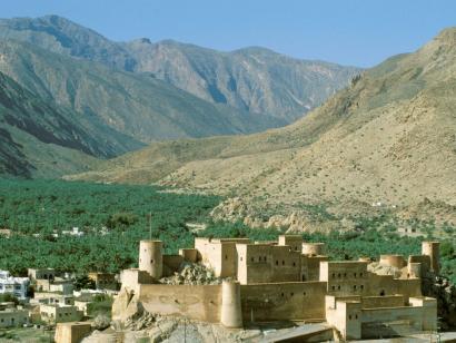 Reise in Oman, Festung Hisn Tamah, Oasenstadt Bahla