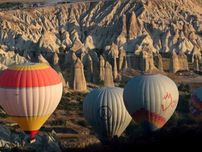 Reise in Türkei, Ballons im Liebestal