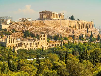 Reise in Griechenland, Die mächtige Akropolis in Athen