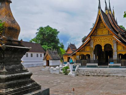 Reise in Laos, Wat Xieng Tong in Luang Prabang (Laos)