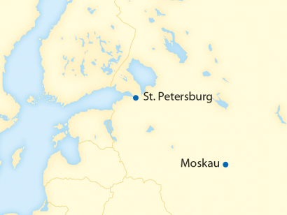 Reise in Russland, Städtereise nach Moskau und St. Petersburg (2020/2021)