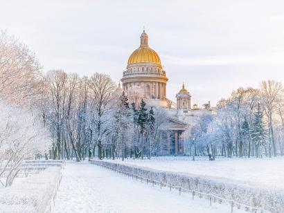 Reise in Russland, St. Petersburg: Die winterliche Städtereise