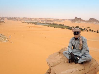 Reise in Tschad, Aussichtspunkt Boukou