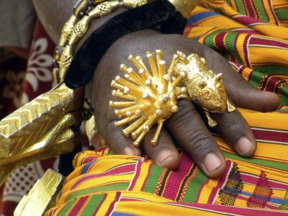 Reise in Benin, Ashantikönig