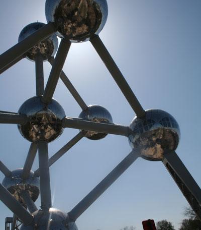 Reise in Belgien, Atomium Brüssel