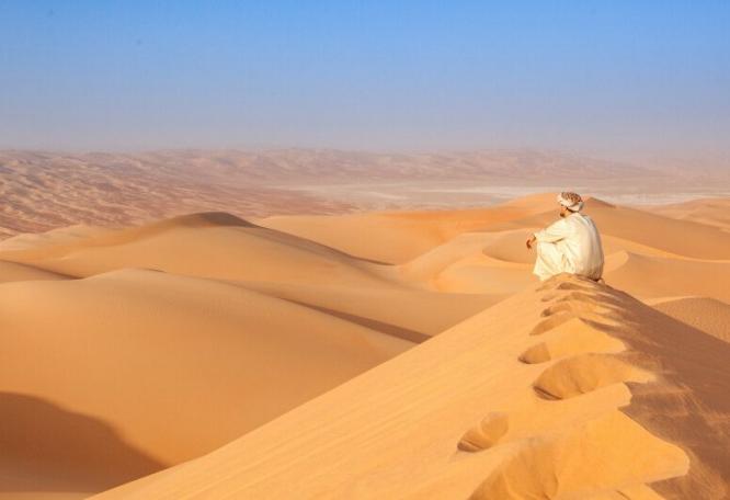 Reise in Oman, Arabische Wüste