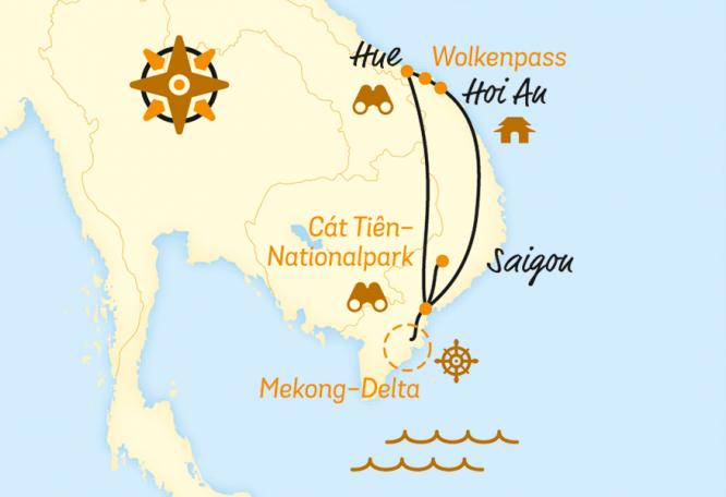 Reise in Kambodscha, Über den Wolkenpass ins Mekong-Delta (2020/2021)