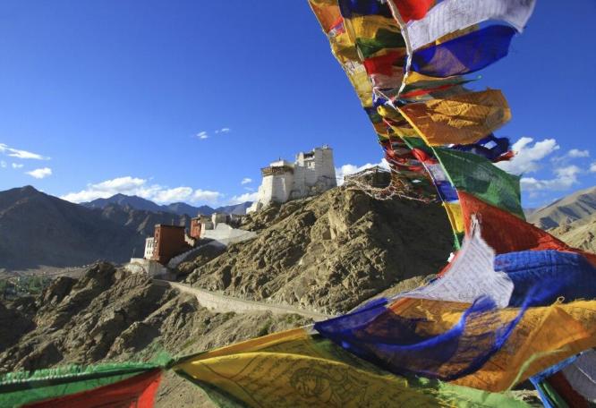 Reise in Indien, Festung in Leh, Ladakh