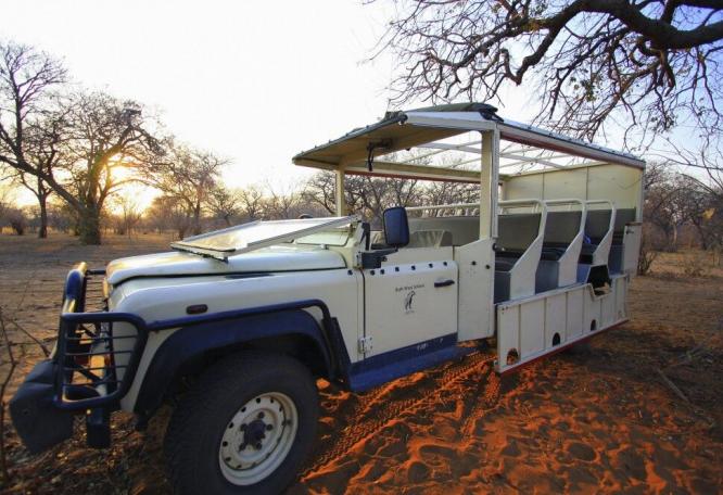 Reise in Botswana, Safarifahrzeug