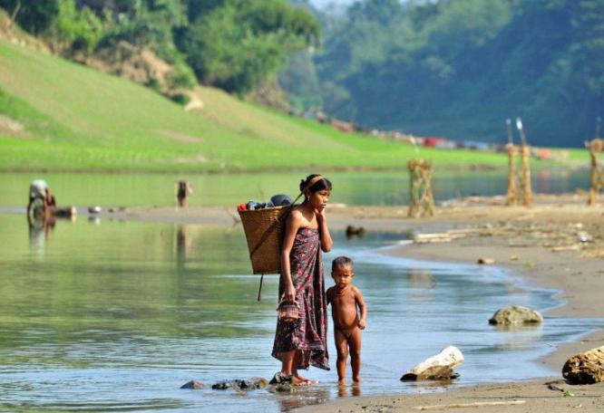Reise in Bangladesch, Indigene Dörfer bei Bandarban