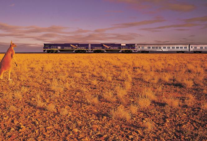 Reise in Australien, The Indian Pacific