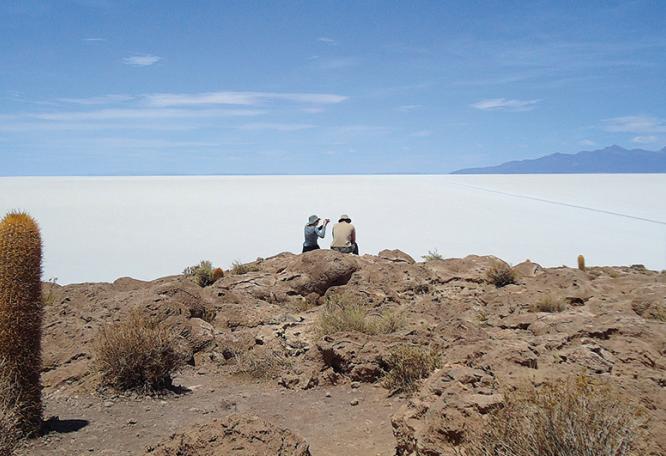 Reise in Argentinien, Salar de Uyuni in Bolivien