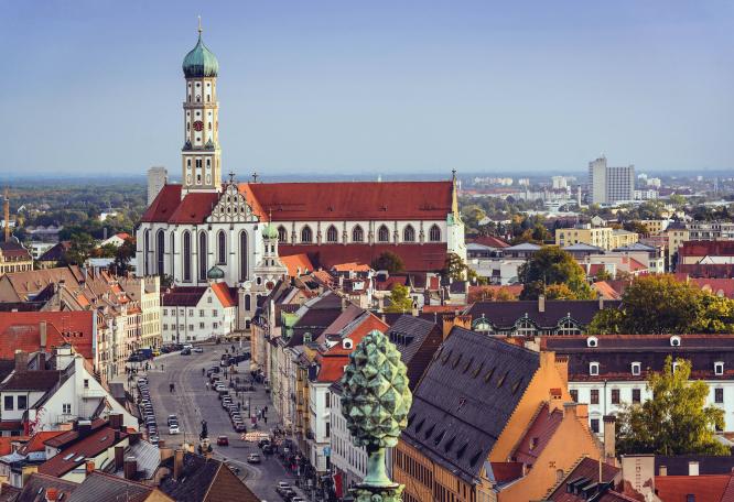 Reise in Deutschland, Augsburg & Ulm: Städtereise