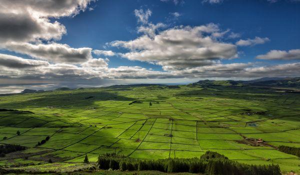Reise in Portugal, Die Landschaft Terceiras