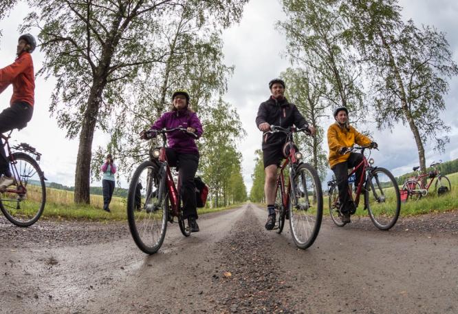 Reise in Schweden, Bike & Bus Dalslandsleden