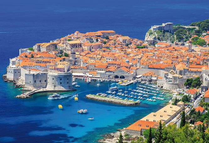 Reise in Kroatien, Bucht von Kotor