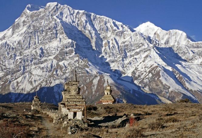 Reise in Nepal, Abstieg Kang-La-Pass