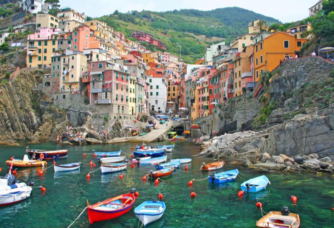 Reise in Italien, Cinque Terre: Panoramawandern am Meer & im Nationalpark