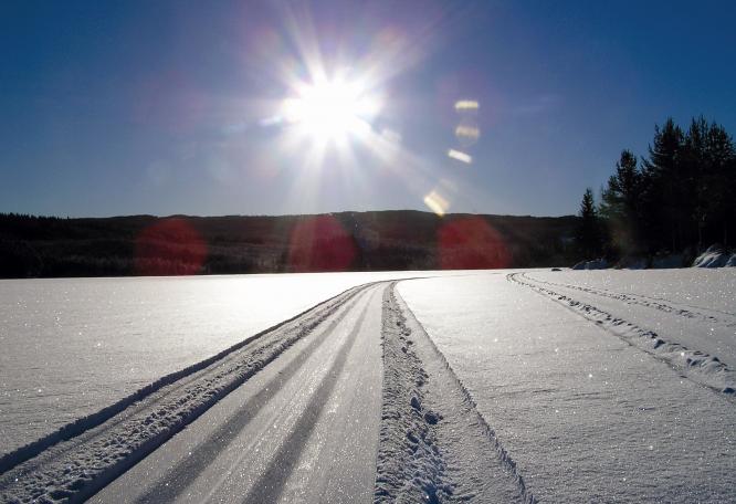 Reise in Schweden, Das Pippilottaprinzip: Silvesterschreiben im Schnee