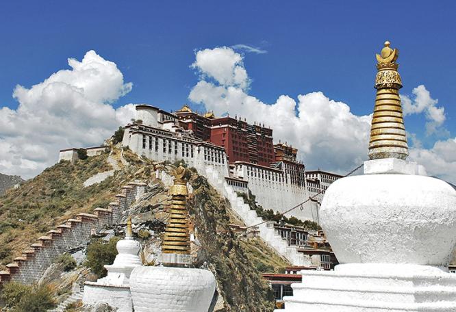 Reise in China, Tibet