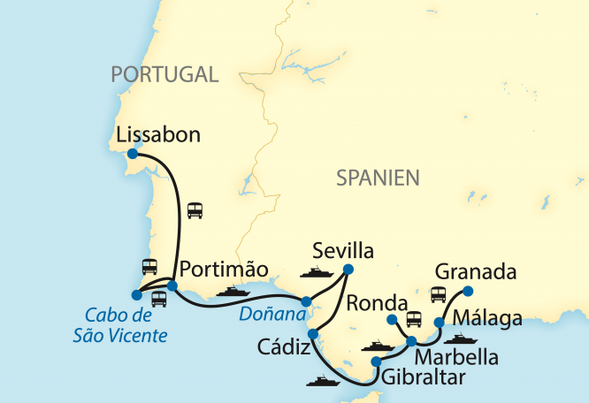 Reise in Portugal, Die schönsten Küsten der Iberischen Halbinsel (2020)