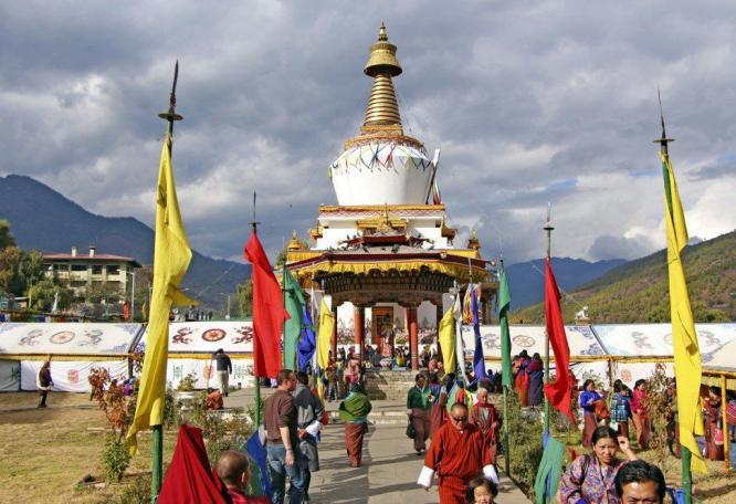 Reise in Bhutan, Paro Dzong