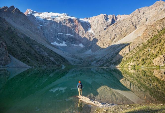 Reise in Tadschikistan, Bergpanorama im Fan-Gebirge