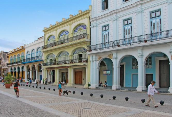 Reise in Kuba, Plaza Vieja Havanna