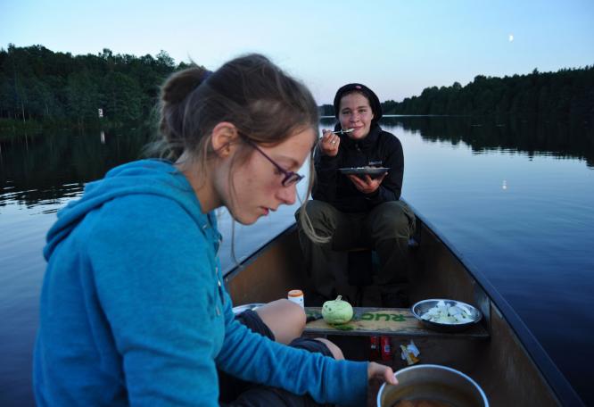 Reise in Schweden, Fast erwachsen: Kanuwoche
