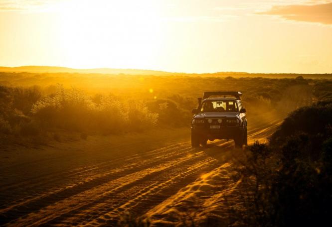 Reise in Australien, Mit dem Jeep durchs Goldene Outback