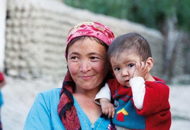Reise in Tadschikistan, Ishkashim mit Hindukush