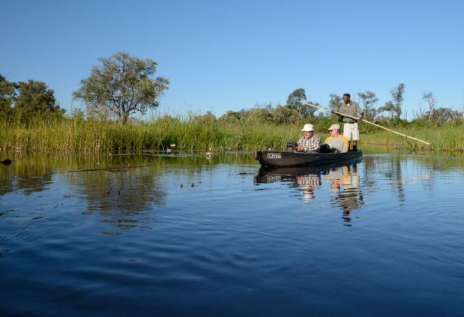 Reise in Botswana, Bootsfahrt auf dem Sambesi