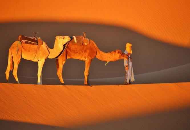 Reise in Marokko, Im Morgenlicht