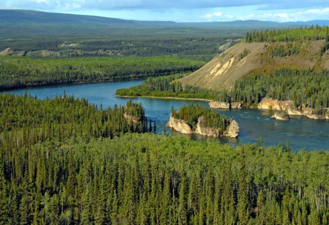 Reise in Kanada, Herbststimmung im Yukon