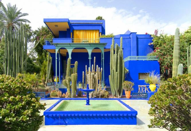 Reise in Marokko, Le jardin majorelle