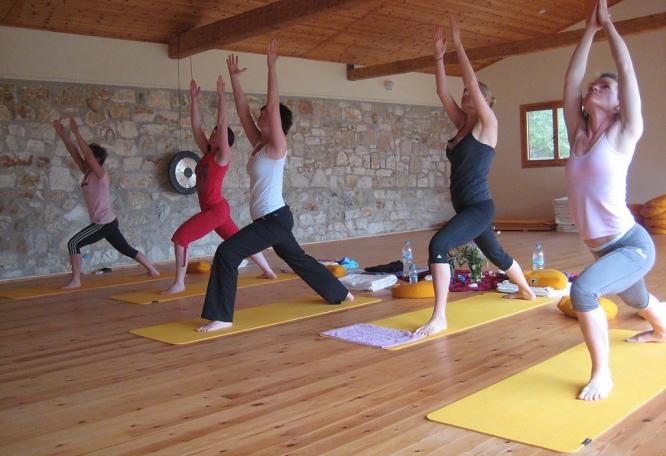 Reise in Griechenland, Ilios-Center: Yoga – Freude im Sein