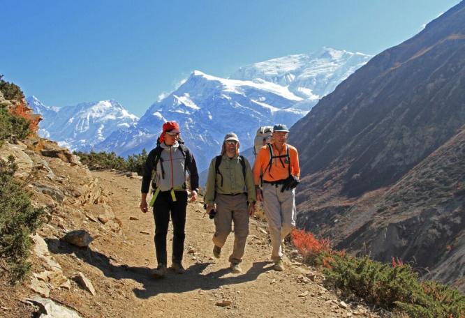Reise in Nepal, Trekking auf der kleinen Annapurna-Runde