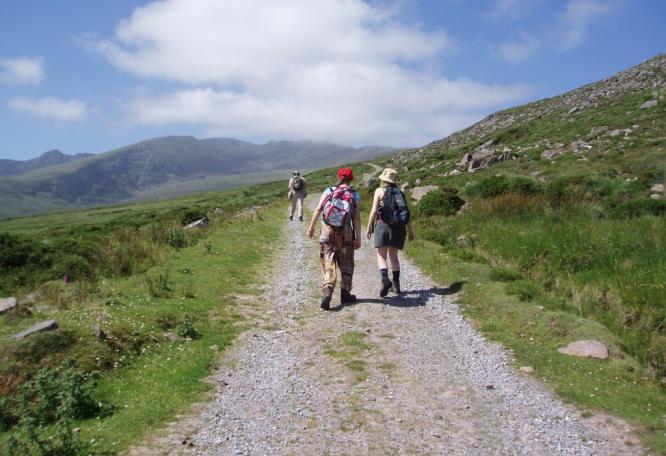 Reise in Irland, Landkarte zu Irland individuell - Kerry Way Alpinschule Innsbruck