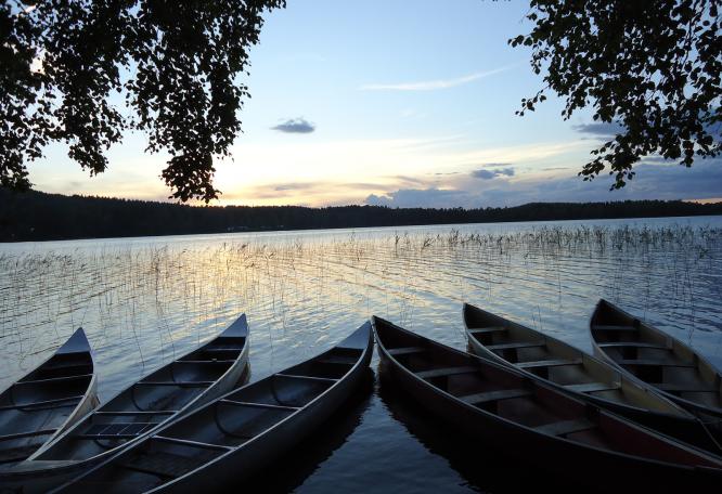 Reise in Schweden, Kanutour auf dem Svartälven für Jugendliche