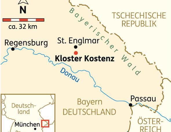 Reise in Deutschland, Kloster Kostenz: Seminarurlaub