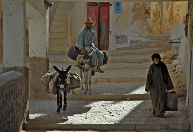 Reise in Marokko, Mitten in der Altstadt von Fes