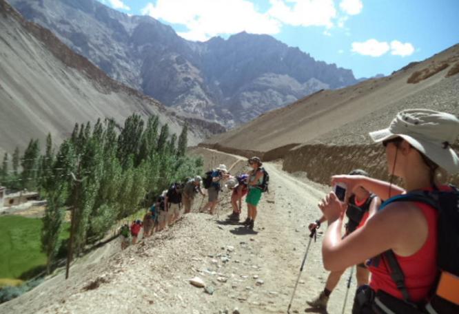 Reise in Indien, Trekking Tour durch die Bergdörfer Ladakhas