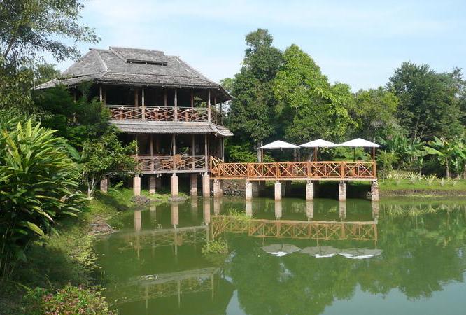 Reise in Laos, Kingfisher Ecolodge in Südlaos