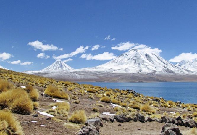Reise in Argentinien, Vulkan und Lagune Miscanti
