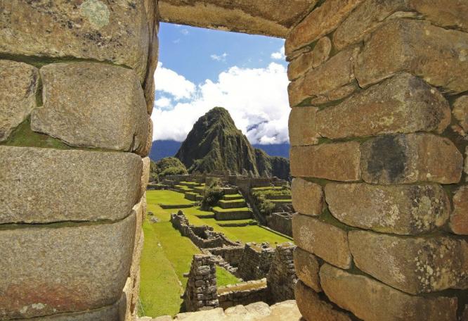 Reise in Peru, Totenmaske