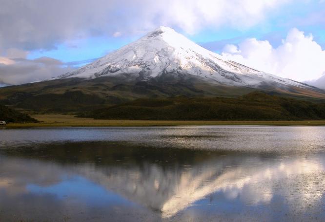 Reise in Ecuador, Lagune Limpiopungo am Vulkan Cotopaxi