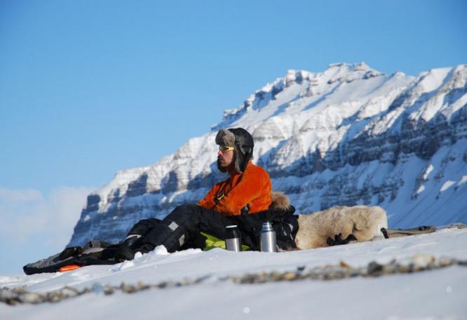 Reise in Spitzbergen, Hundeschlittentour im winterlichen Spitzbergen