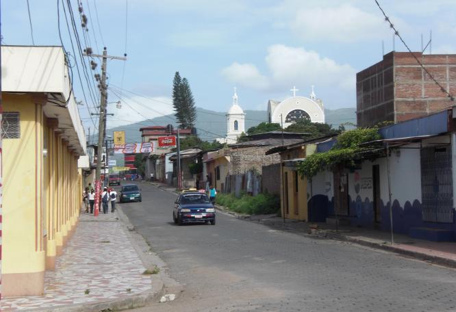 Reise in Nicaragua, Strasse in Esteli