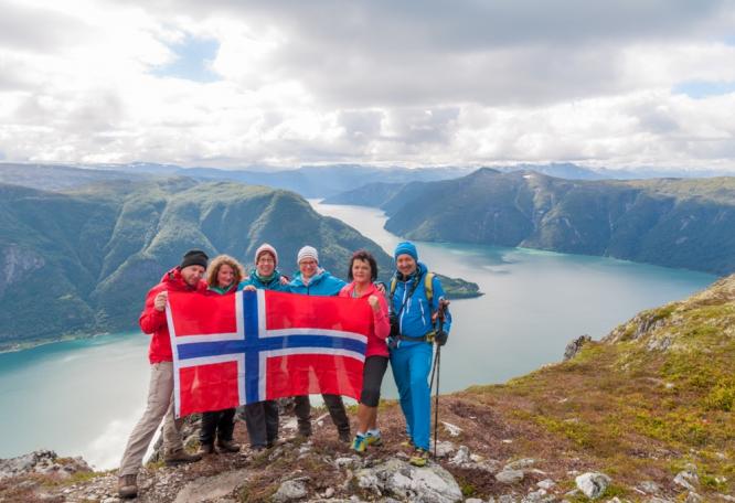 Reise in Norwegen, Norwegen - I hytta
