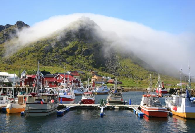 Reise in Norwegen,  Norwegen-Lofoten - Wanderreise nördlich vom Polarkreis (15 Tage mit Übernachtung in Hütten und Gästehäusern)